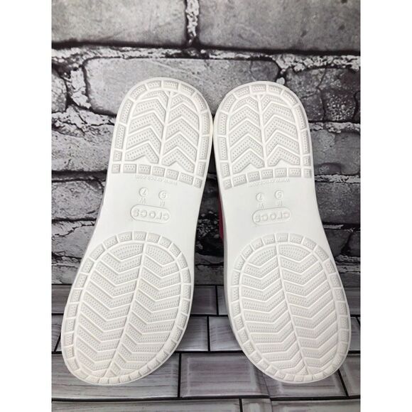 Crocs Dual Comfort Pink Rubber Casual Flip Flops Sandals Women Sz 7M US/38EU - Picture 13 of 16